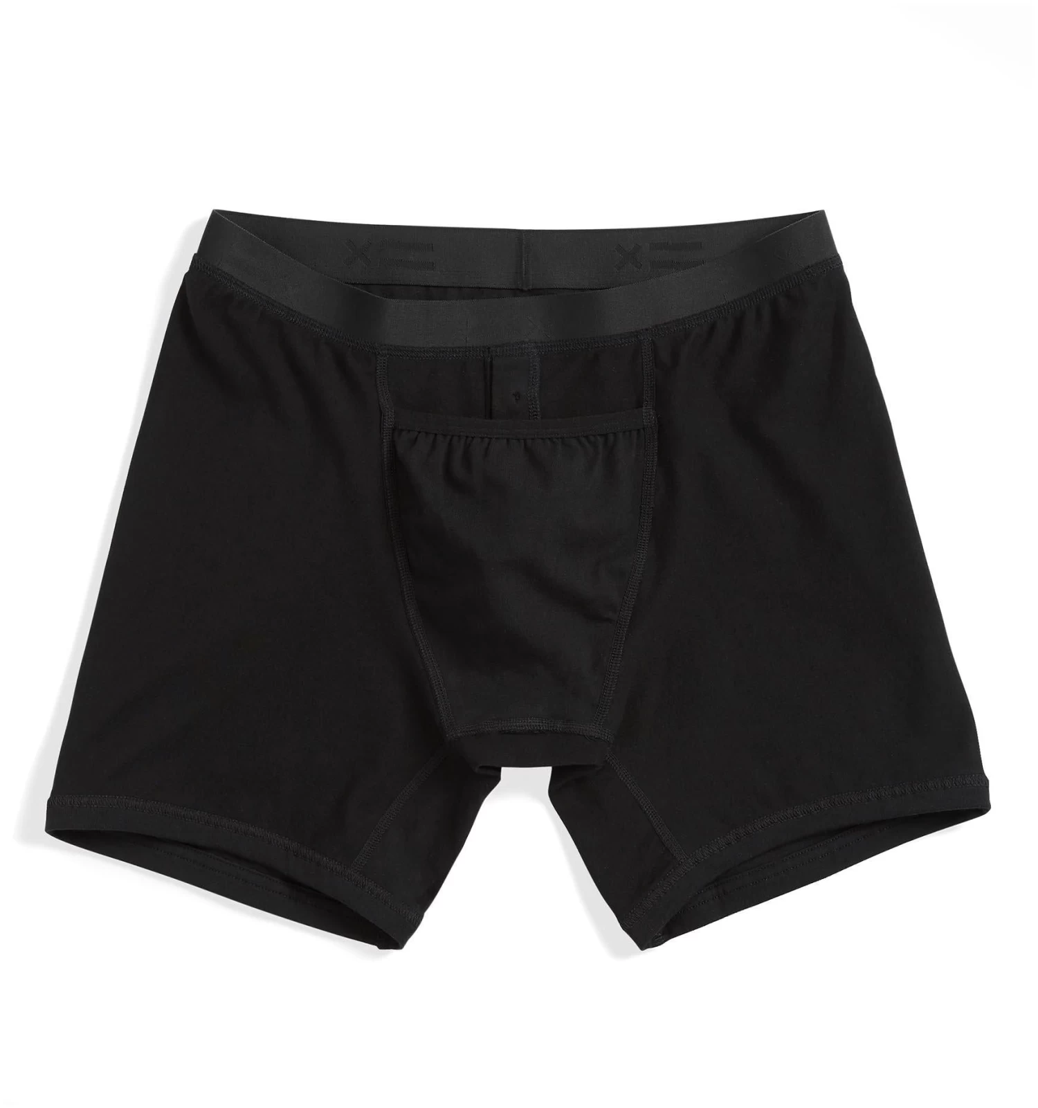 6" Fly Packing Boxer Briefs - Black - Image 2
