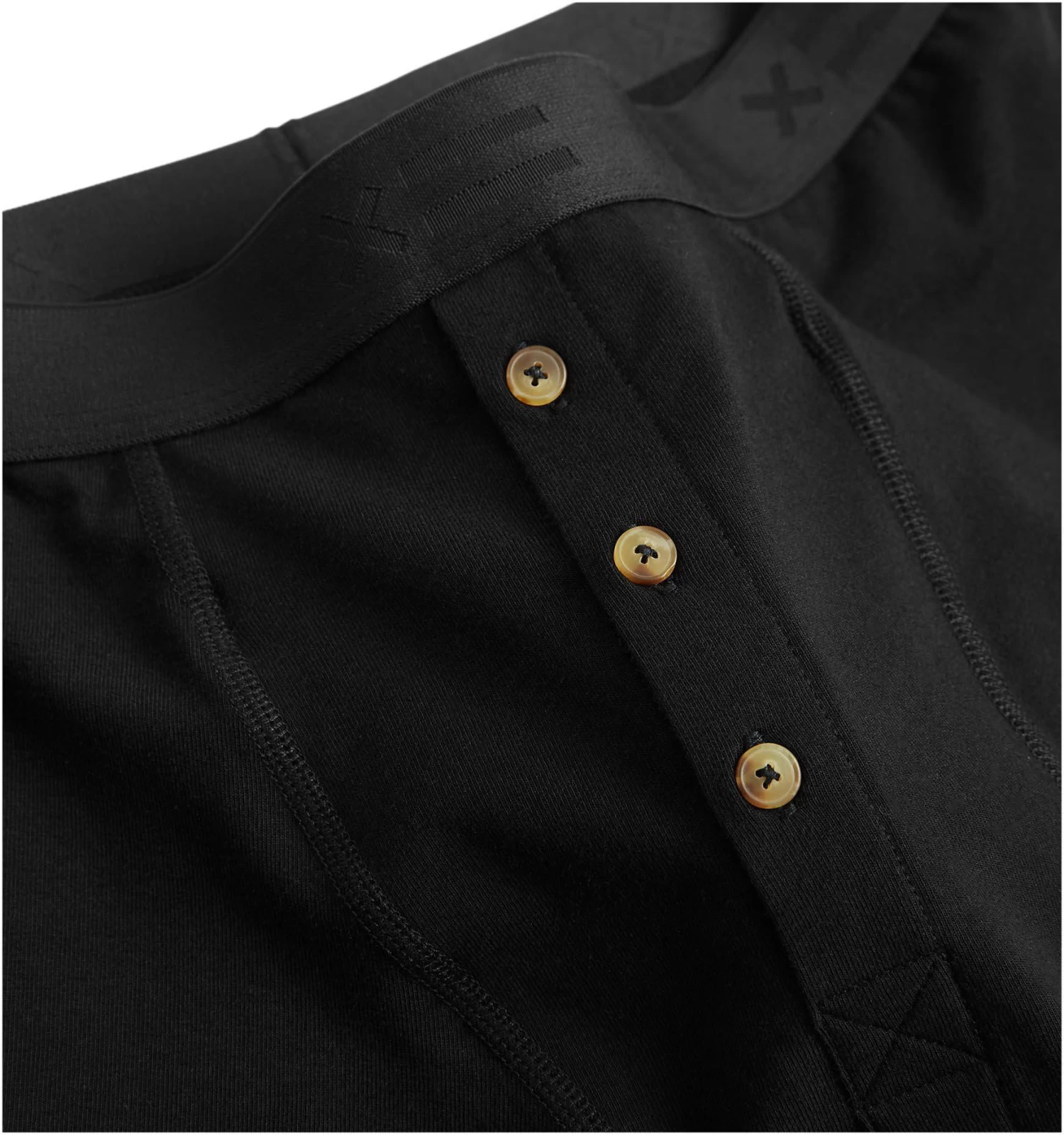 6" Fly Packing Boxer Briefs - Black - Image 3