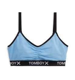 V Neck Bralette LC - Alaskan Blue