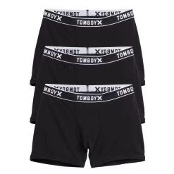 4.5" Trunks 3-Pack - Cotton Black Logo