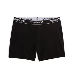 6" No Fly Boxer Briefs - Black Logo