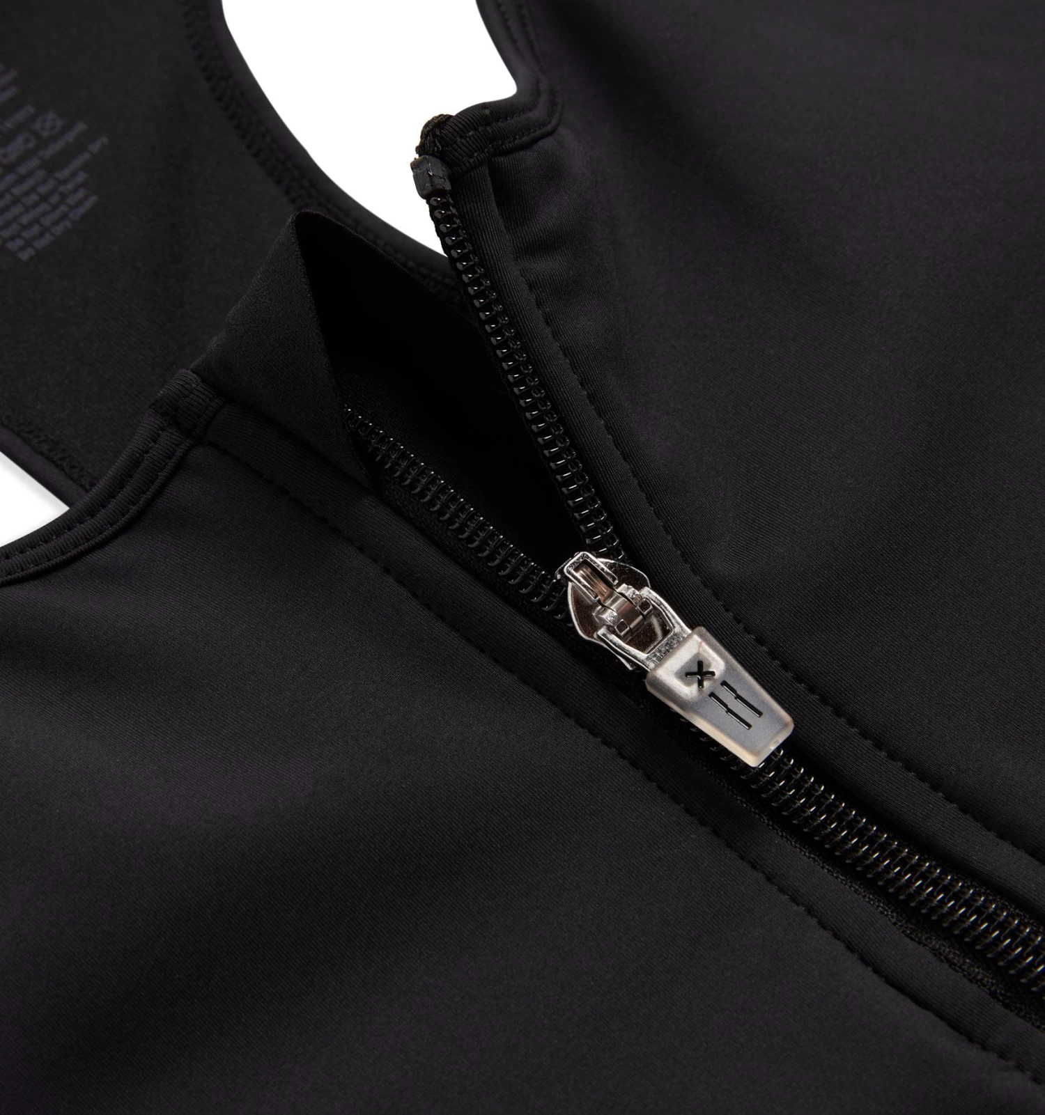 Swim Racerback Zip Top - Black Rainbow - Image 3