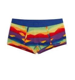 Boy Shorts LC - Digital Rainbow