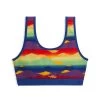 Essentials Soft Bra LC - Digital Rainbow