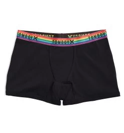 First Line Leakproof 4.5" Trunks LC - Black Rainbow