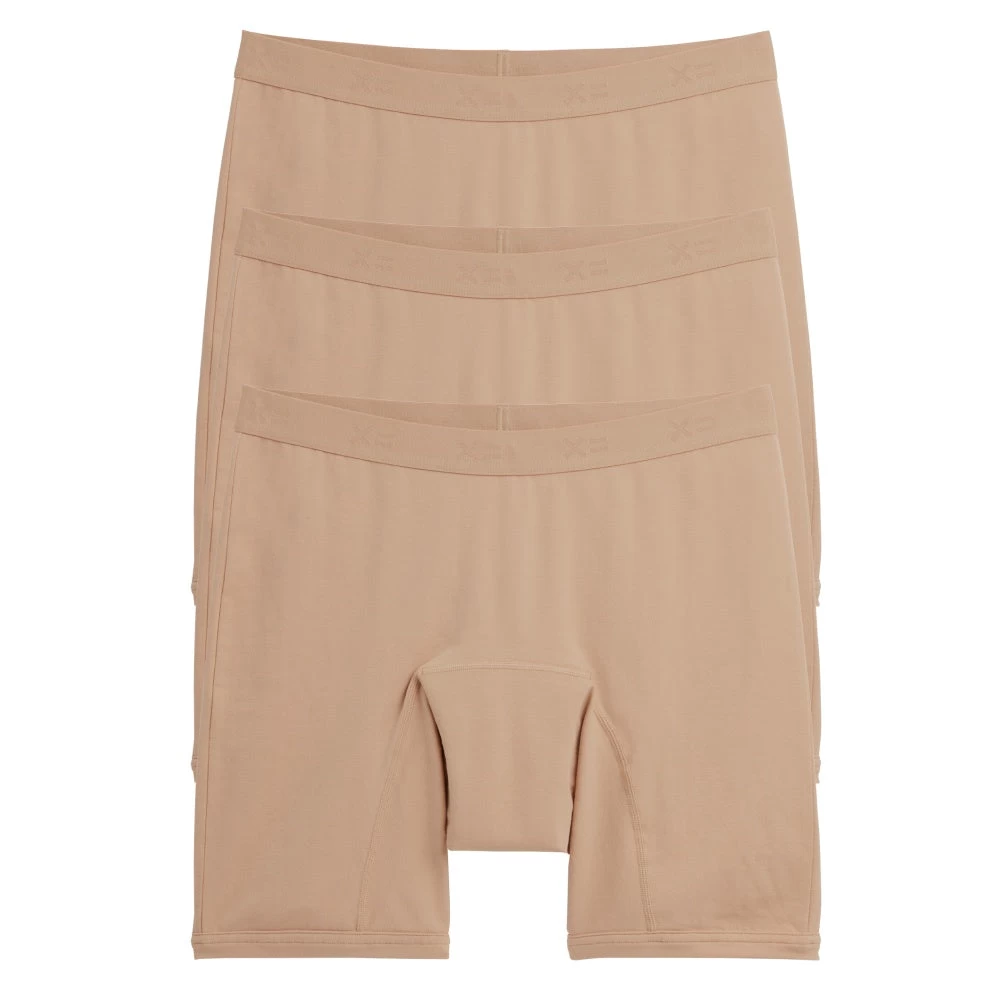 First Line Period 9" Boxer Briefs 3-Pack - Chai