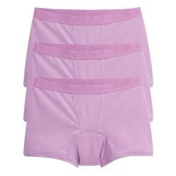 First Line Period 4.5" Trunks 3-Pack - Sugar Violet
