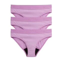 First Line Period Bikini 3-Pack - Sugar Violet