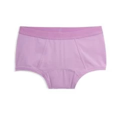 First Line Period Boy Shorts - Sugar Violet
