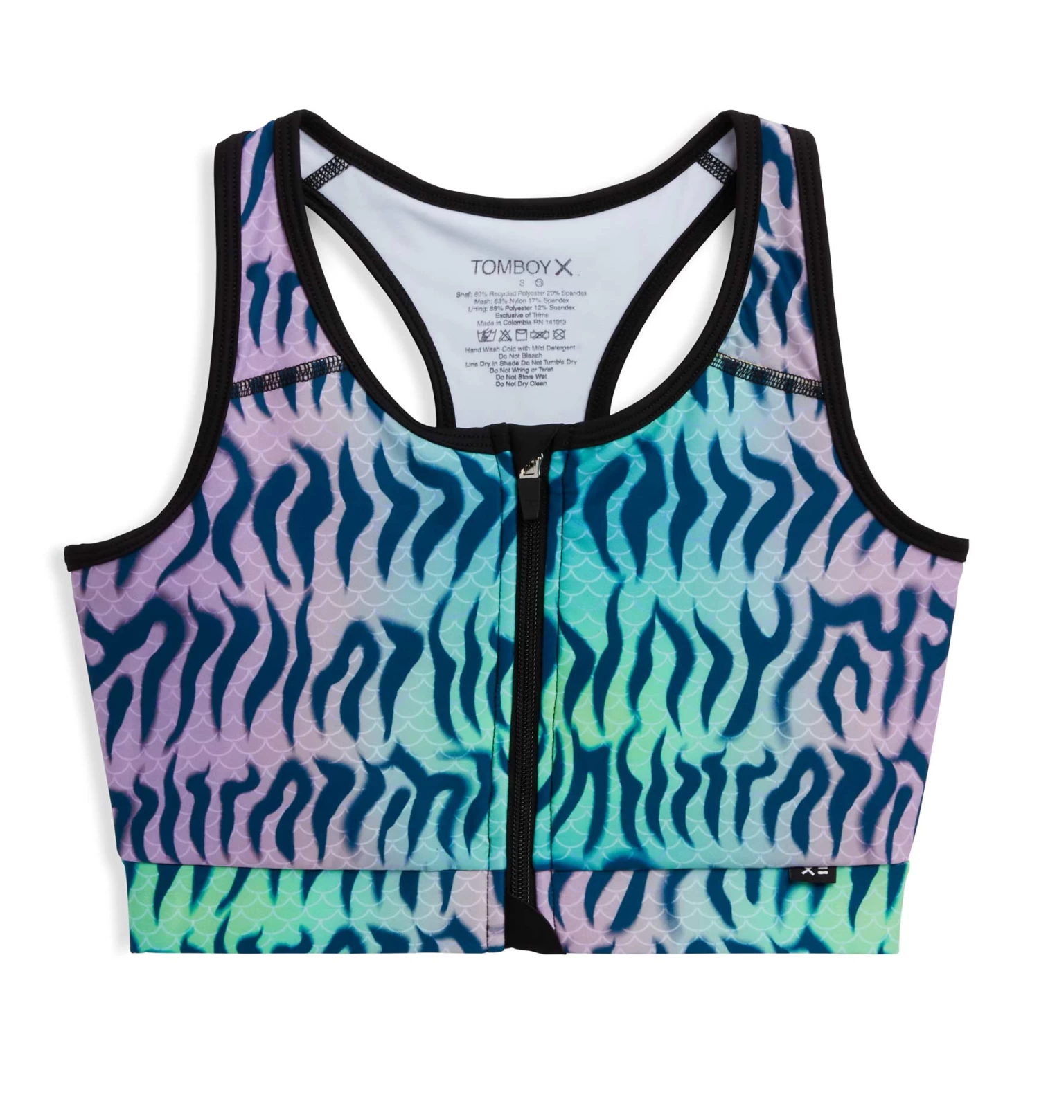 Swim Racerback Zip Top - Head Over Eels