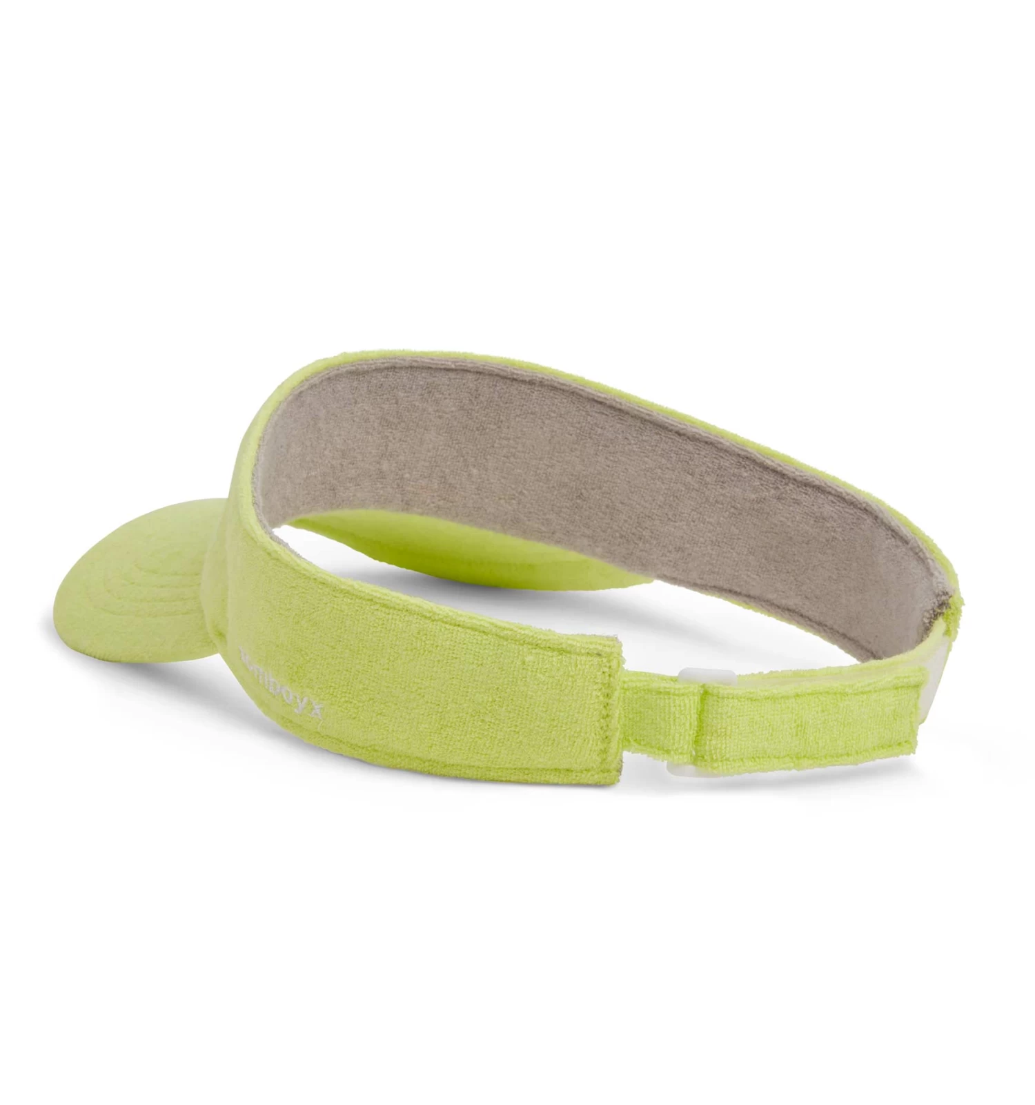 Terry Cloth Visor LC - Lime Sorbet - Image 2