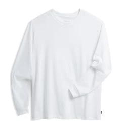 Long Sleeve Anywhere Tee LC - White