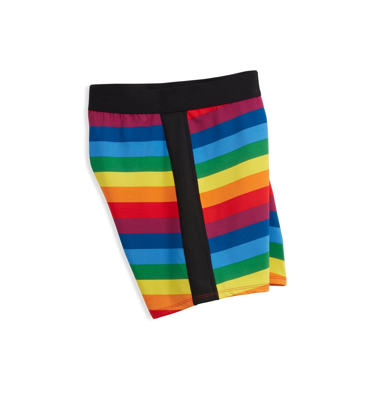 4.5" Swim Shorts - Rainbow Pride Stripe - Image 2