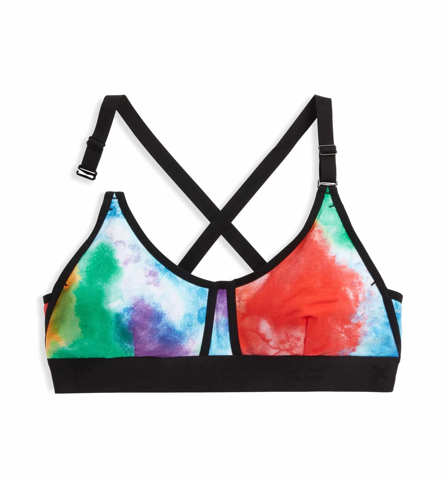 Prism Scoop Bralette LC - Rainbow Spill - Image 2
