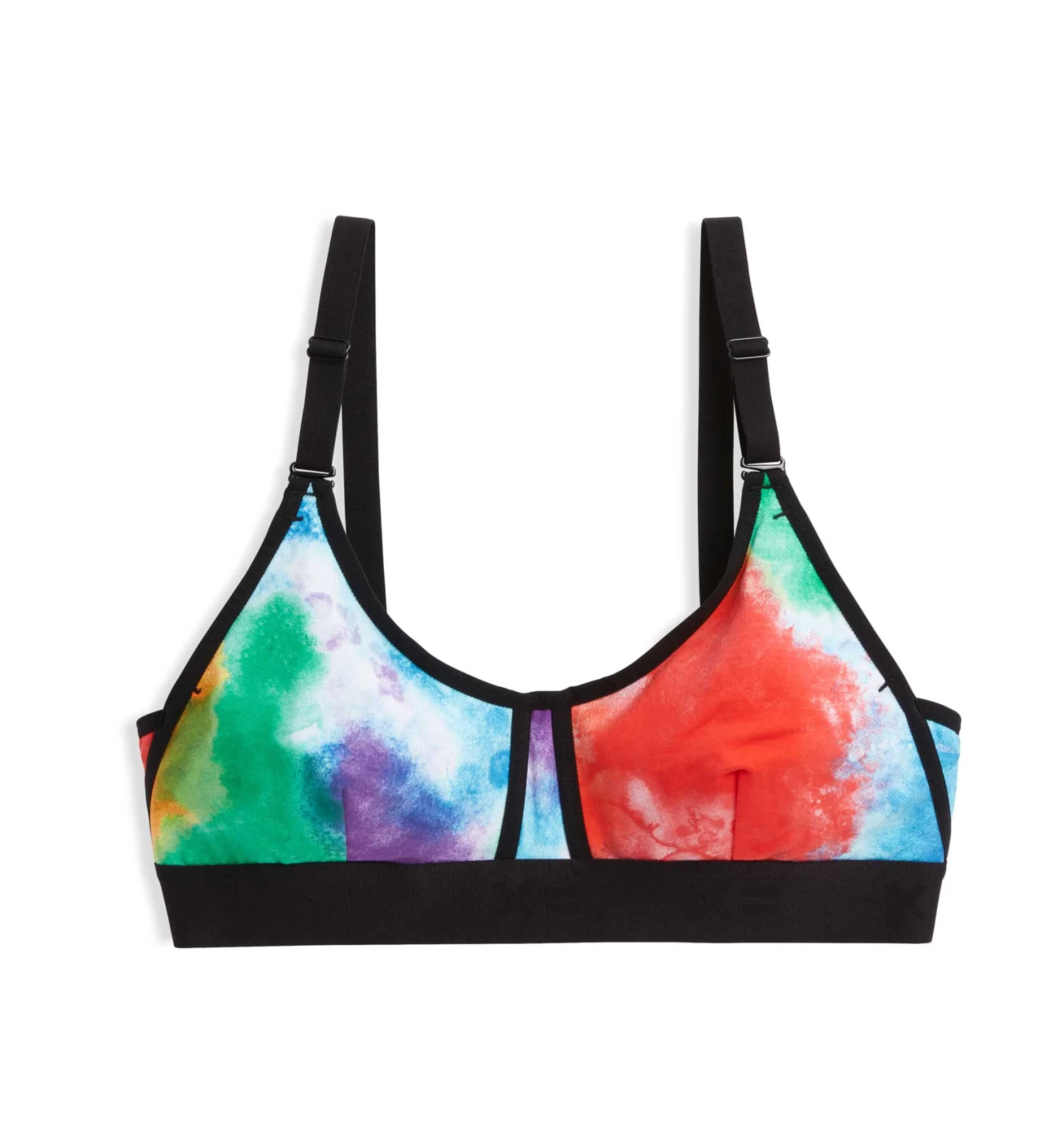 Prism Scoop Bralette LC - Rainbow Spill