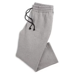 Eco Fleece Wide Leg Pant LC - Heather Grey