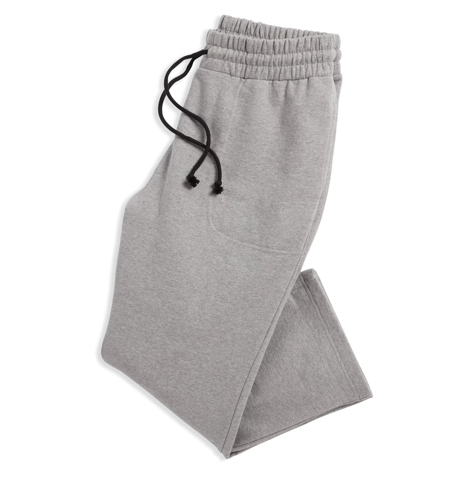 Eco Fleece Wide Leg Pant LC - Heather Grey