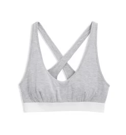 All Day Bralette - TENCEL™ Modal Heather Grey