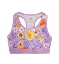 Racerback Soft Bra - Wildflower